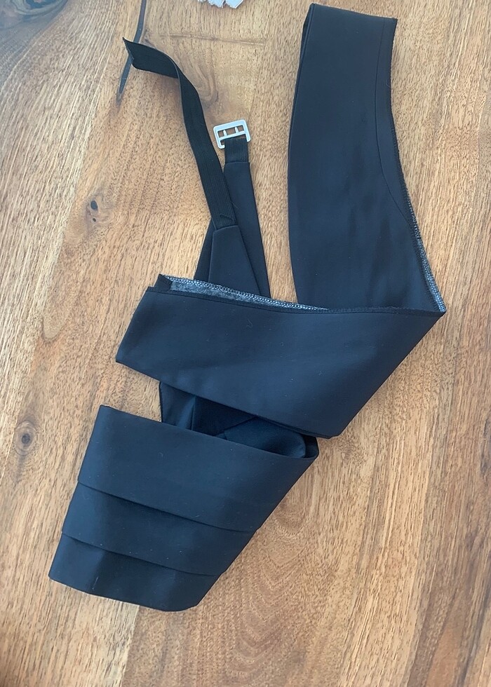 Karaca papyon damatlık aksesuar kuşak yaka - Görsel 4