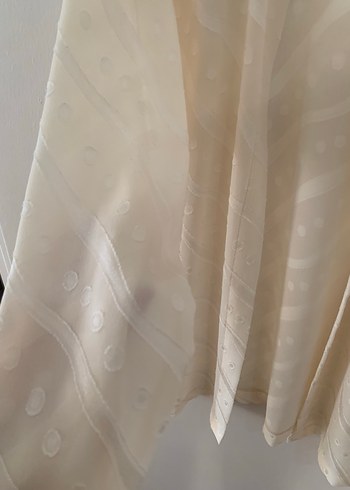 Diğer Bej Transparan Uzun kollu tunik