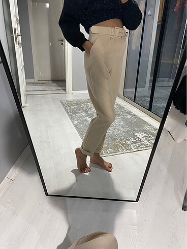 Krem pantolon - Görsel 3