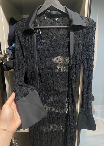 Siyah Uzun Gotik Kadın Elbisesi - Görsel 2