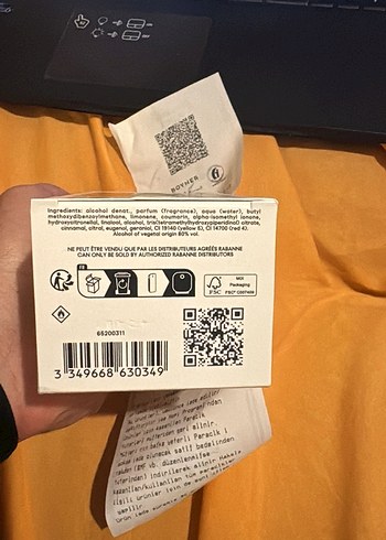 Rabanne 1 Million Gold Erkek Parfümü - Görsel 6