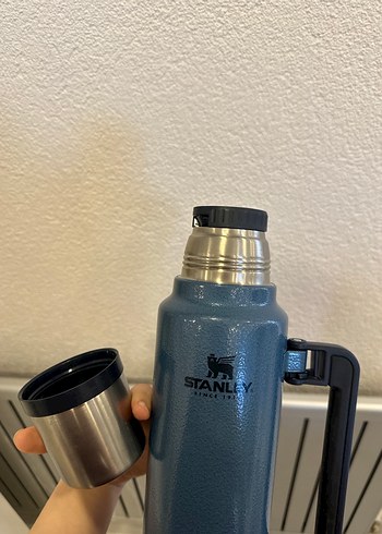 Stanley Mavi Çelik Termos 1L - Görsel 6