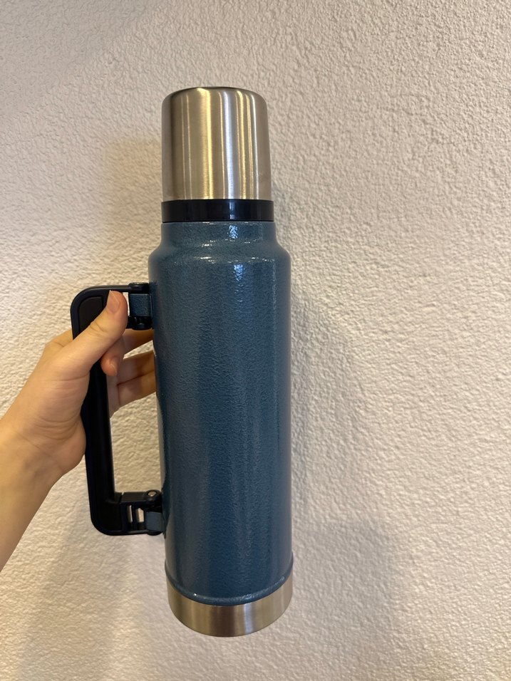 Stanley Mavi Çelik Termos 1L - Görsel 3