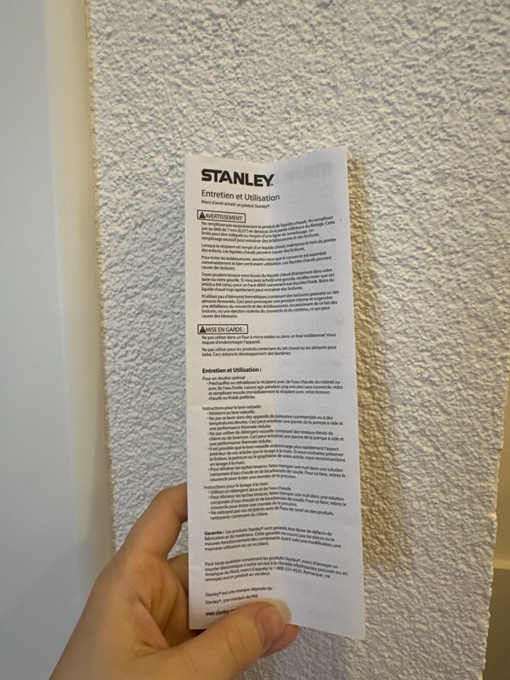 Stanley Klasik Beyaz Seyahat Termos 0.47 LT - Görsel 4