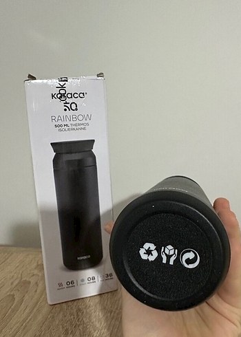 Karaca Rainbow Siyah Termos - Görsel 3