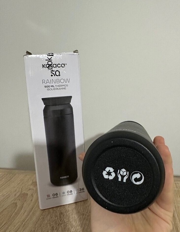 Karaca Rainbow Siyah Termos - Görsel 3