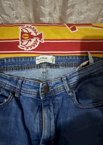 Erkek Mavi Regular Fit Denim Pantolon - Görsel 2