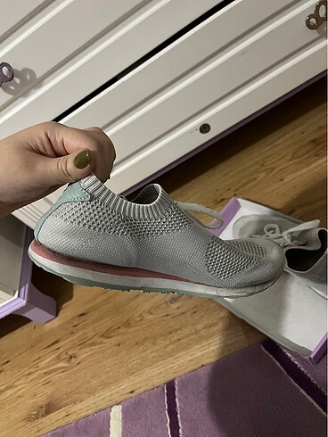 39 Beden gri Renk Spor ayakkabı