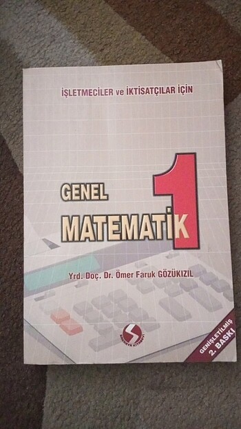 Genel matematik 1