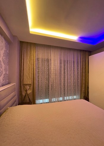 Şık  gold Fon perde - Görsel 2