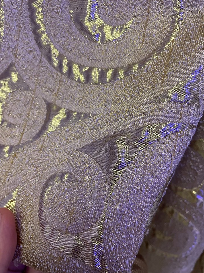 Şık  gold Fon perde - Görsel 4