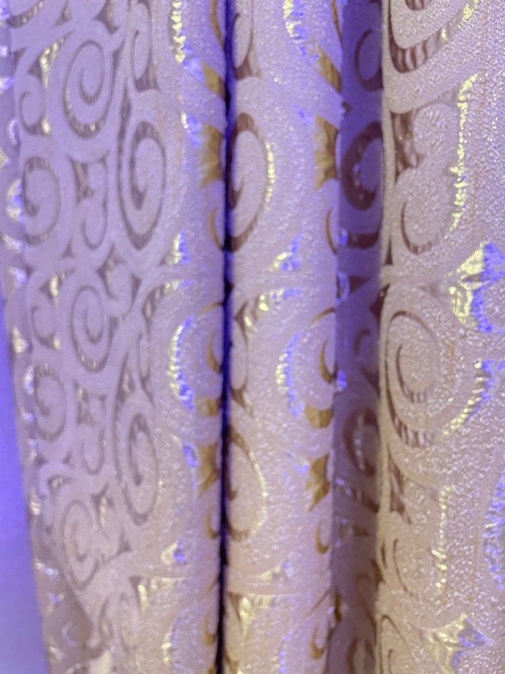 Şık  gold Fon perde - Görsel 3