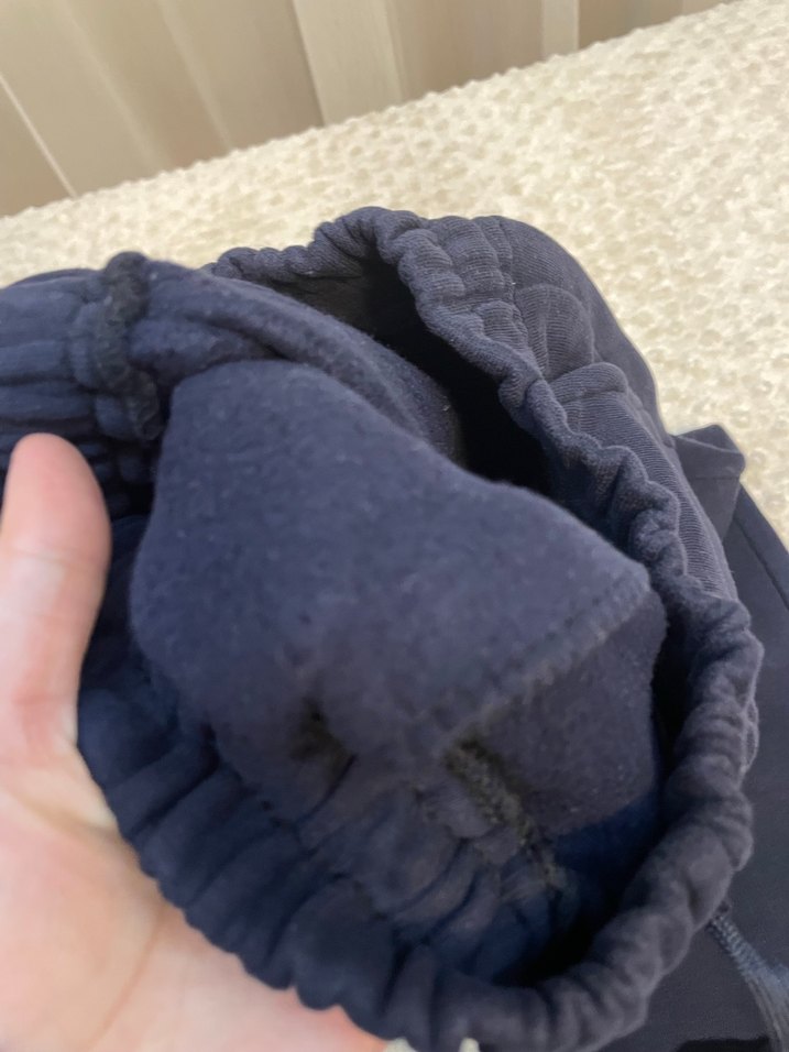 Lacivert Kalın Rahat Kesim Eşofman - Görsel 3