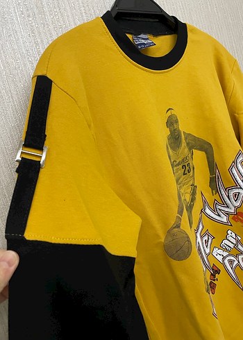 Sarı Erkek Çocuk Sweatshirt Uzun Kollu - Görsel 2