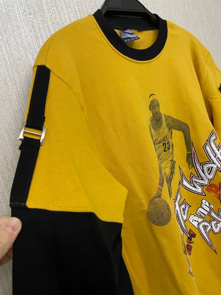 Sarı Erkek Çocuk Sweatshirt Uzun Kollu - Görsel 2