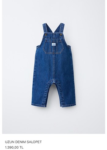 Zara Denim Bebek Salopet
