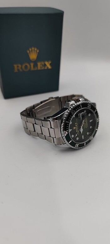 Beden siyah Renk Rolex erkek saat
