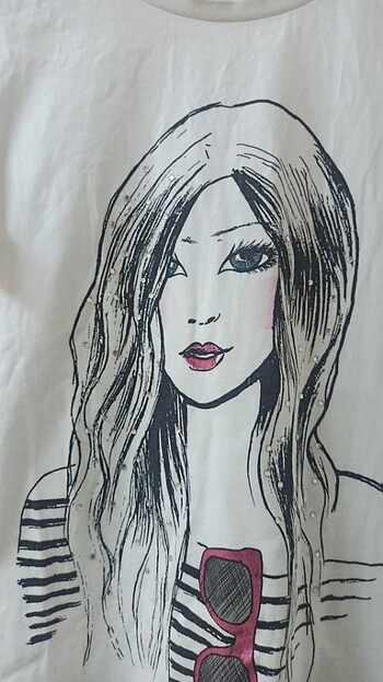 Bayan tişört  - Görsel 2