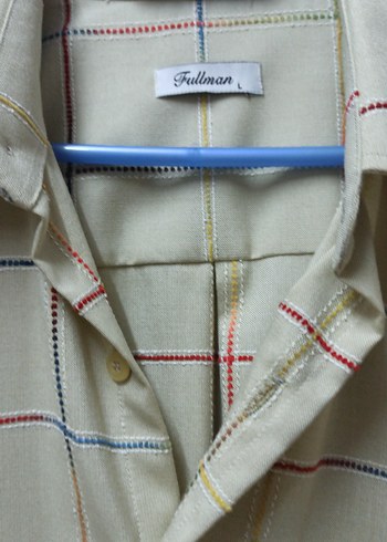 Gri Kareli Kısa Kollu Erkek Gömlek - Görsel 2