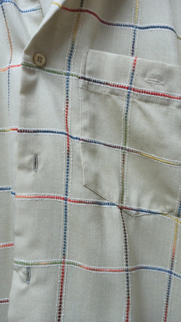 Gri Kareli Kısa Kollu Erkek Gömlek - Görsel 3