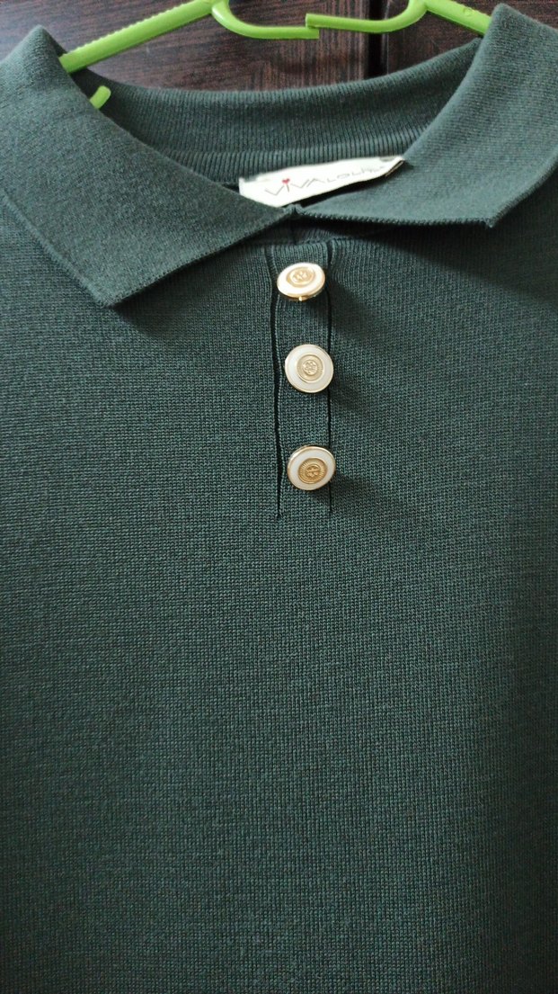 Uzun Kollu Gri Salaş Kadın Elbise - Görsel 2