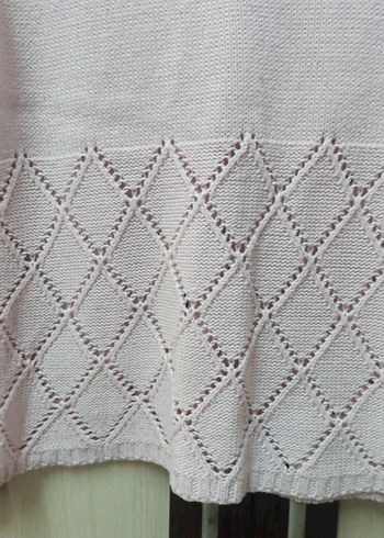 Beyaz Triko Kadın Kazak - Görsel 3