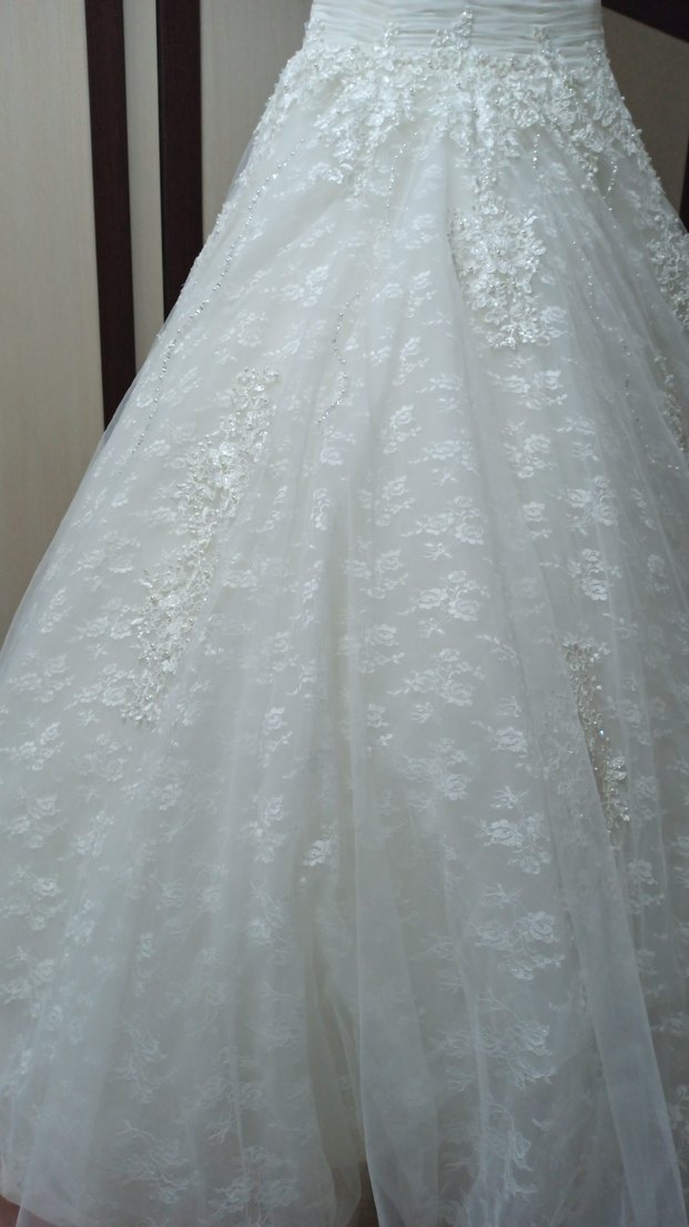 Straplez Vintage Prenses Gelinlik - Görsel 5