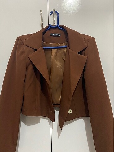 Trendyolmilla Crop Blazer Ceket