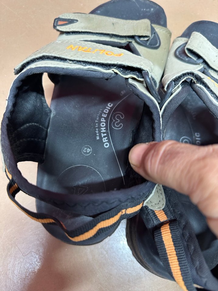 Politan erkek sandalet - Görsel 4