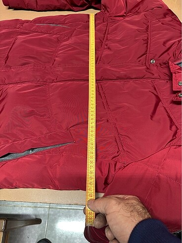 xl Beden kırmızı Renk Zara man mont