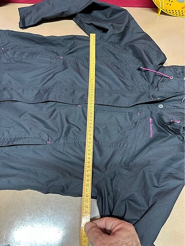 l Beden siyah Renk Decathlon outdoor rüzgarlık mont