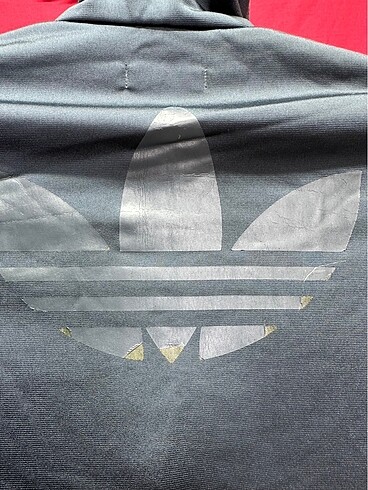 xs Beden gri Renk Adidas eşofman üstü