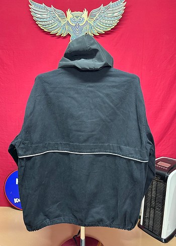 Bershka kot Kapüşonlu Erkek Rüzgarlık - Görsel 3