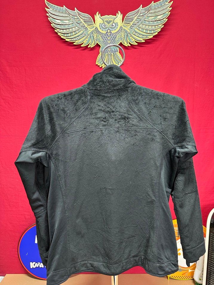 Columbia Siyah Fermuarlı bayan Polar Sweatshirt - Görsel 3