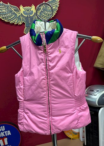 Polo Ralph lauren koz çocuk yelek - Görsel 4