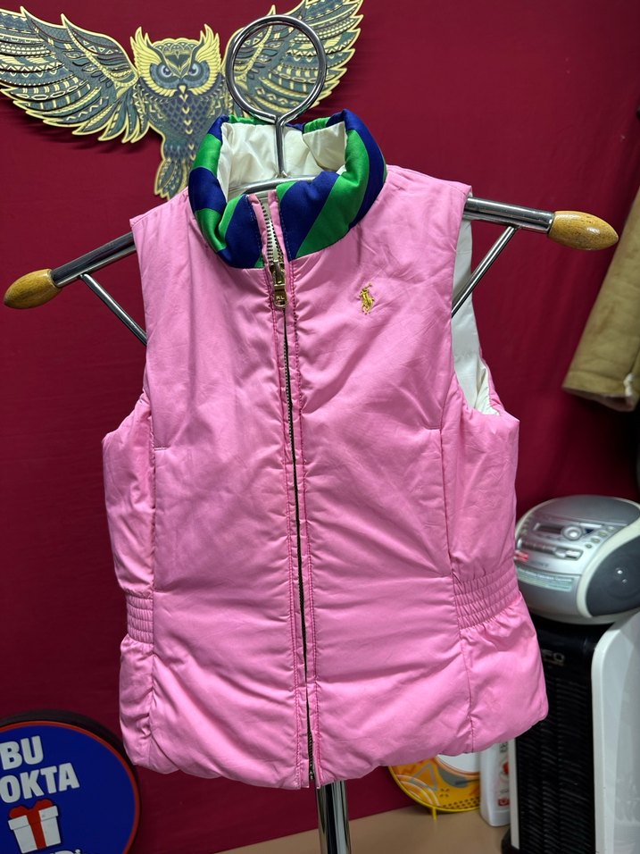 Polo Ralph lauren koz çocuk yelek - Görsel 4