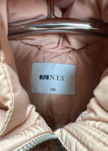 Kız Çocuk Pudra Kapüşonlu Fermuarlı Mont - Görsel 2