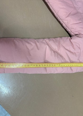 Kız Çocuk Pembe Kapüşonlu Kürklü Mont - Görsel 6