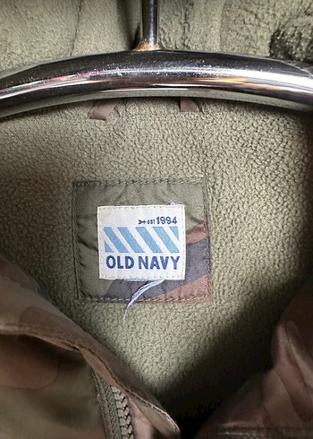 Old navy Kapüşonlu Kamuflaj Erkek Çocuk Mont - Görsel 2