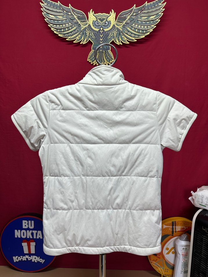 Adidas  Fermuarlı Kısa Kollu kız çocuk Yelek - Görsel 3