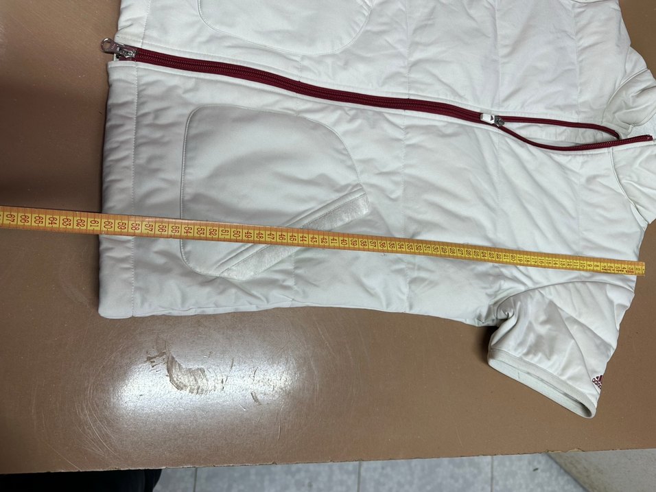 Adidas  Fermuarlı Kısa Kollu kız çocuk Yelek - Görsel 5