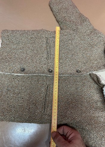 Kürk Detaylı Erkek Çocuk Yün Kaban - Görsel 4