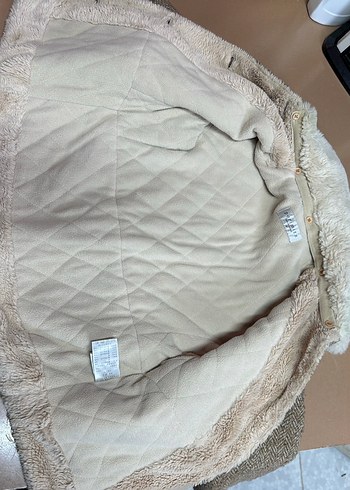 Kürk Detaylı Erkek Çocuk Yün Kaban - Görsel 7