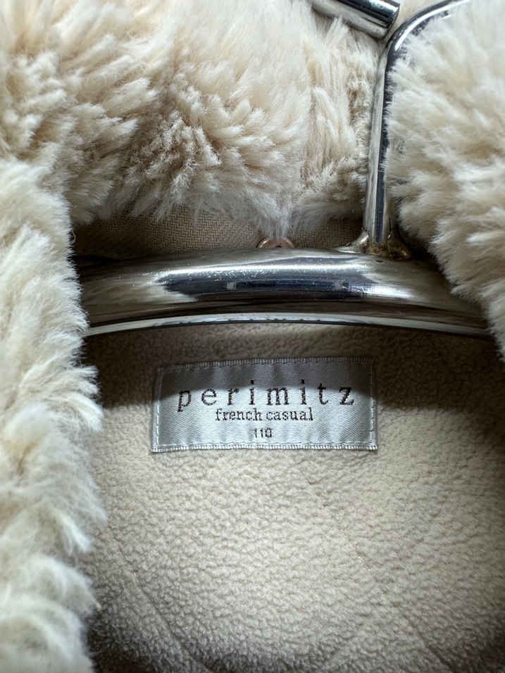 Kürk Detaylı Erkek Çocuk Yün Kaban - Görsel 2