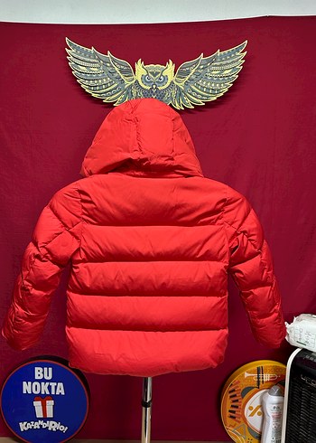 Kırmızı Fermuarlı Erkek Çocuk Mont - Görsel 3