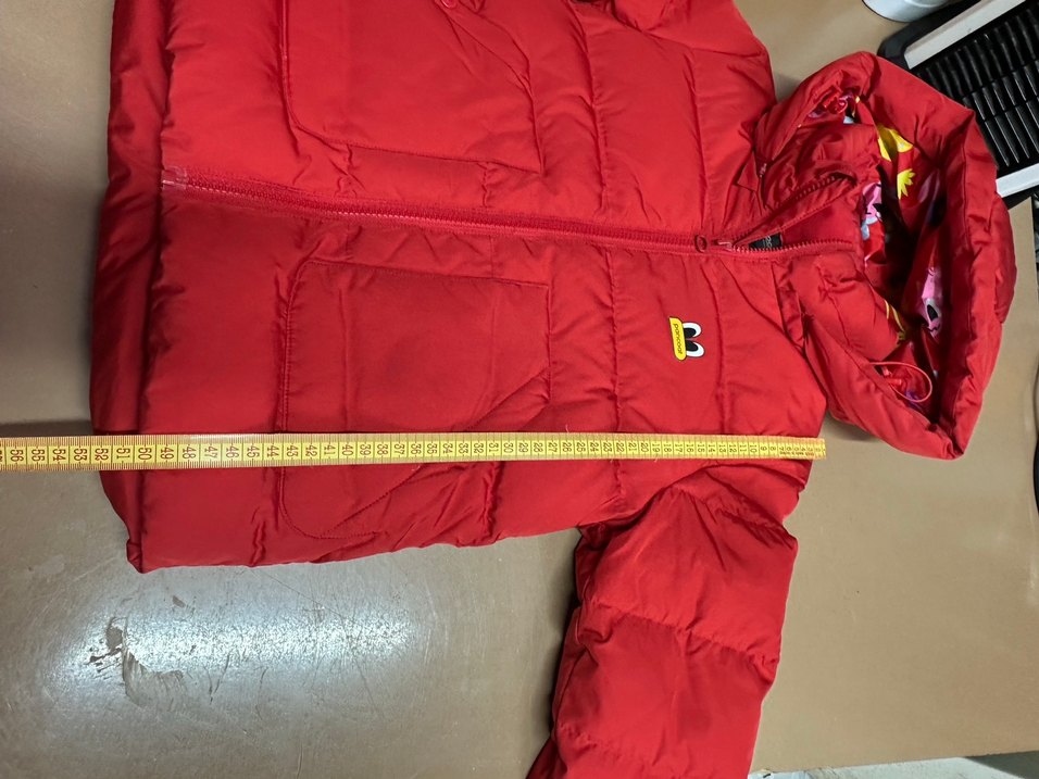 Kırmızı Fermuarlı Erkek Çocuk Mont - Görsel 5