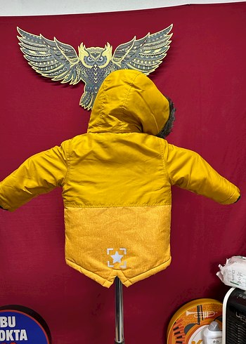 Prımark Sarı Kürklü Erkek Çocuk Mont - Görsel 3