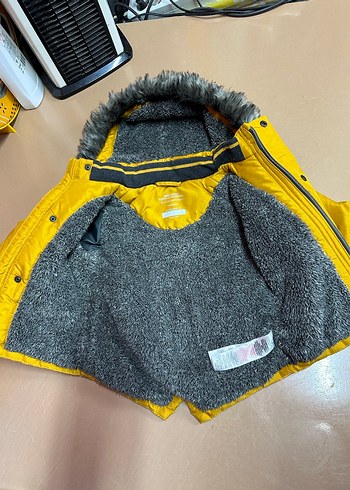 Prımark Sarı Kürklü Erkek Çocuk Mont - Görsel 4