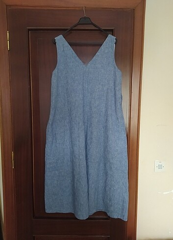 l Beden mavi Renk MNG marka Yazlık elbise 