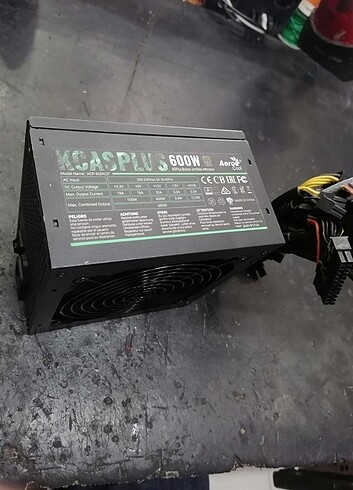 600 watt psu güç kaynağı aerocool 